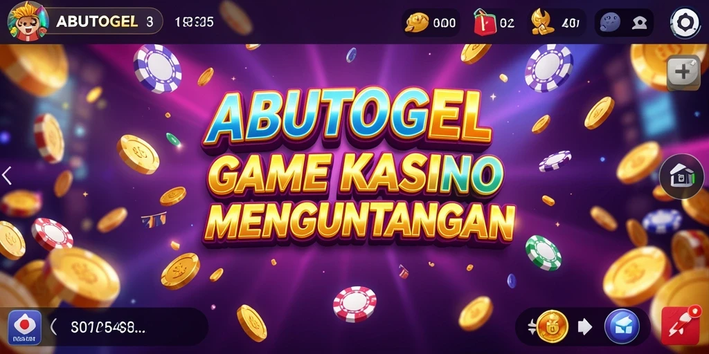 Tangkapan layar ABUTOGEL menunjukkan gameplay Kasino yang menawan.