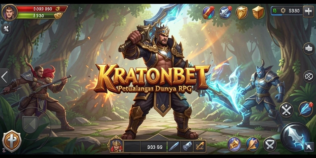 Gameplay RPG menarik di KRATONBET dengan petualangan seru.