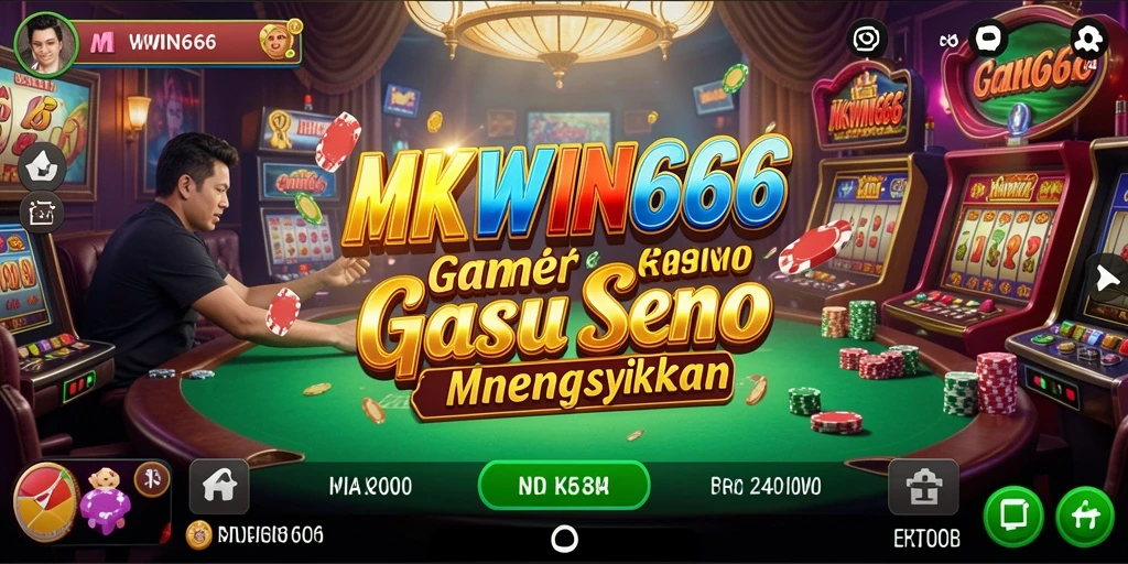 Tampilan menarik dari gameplay Kasino MKWIN666 yang mendebarkan.
