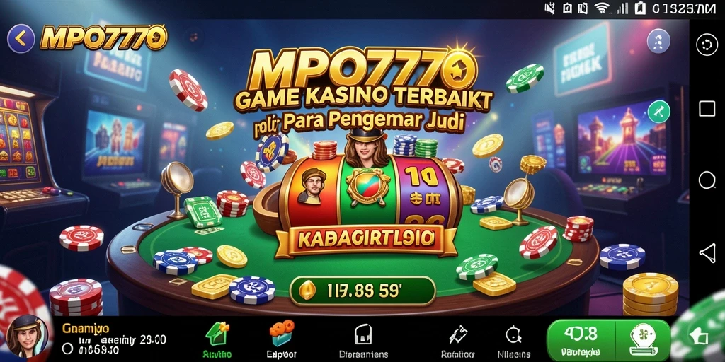 Gameplay seru di MPO777 dengan berbagai permainan Kasino menarik.