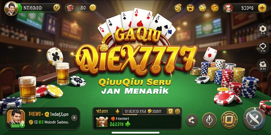 Tampilan gameplay NEX777 yang seru saat bermain QiuQiu.
