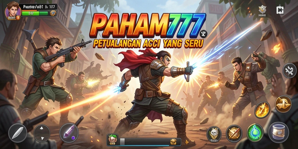 Screenshot gameplay PAHAM777 yang penuh aksi dan grafis menakjubkan.