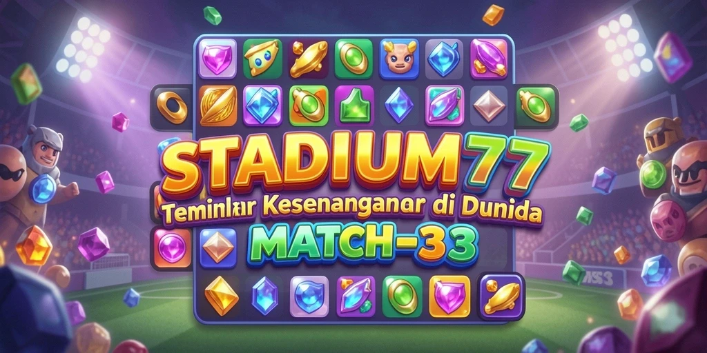 Tampilan gameplay STADIUM77 yang menawan dan penuh warna.